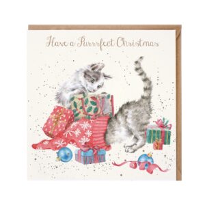 Wrendale Stort julekort -'A Purrrfect Christmas'