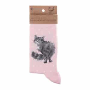 Wrendale sokker Glamour Puss