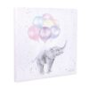 Wrendale Canvas Up and away - Elefant