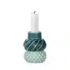 Dottir Samsurium Candlestack Petrol/Celadon